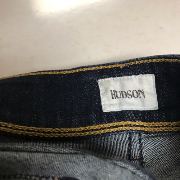 HUDSON Croxley Mid Thigh Short-Blue-Size 25 -Good Condition - Picture 9 of 16